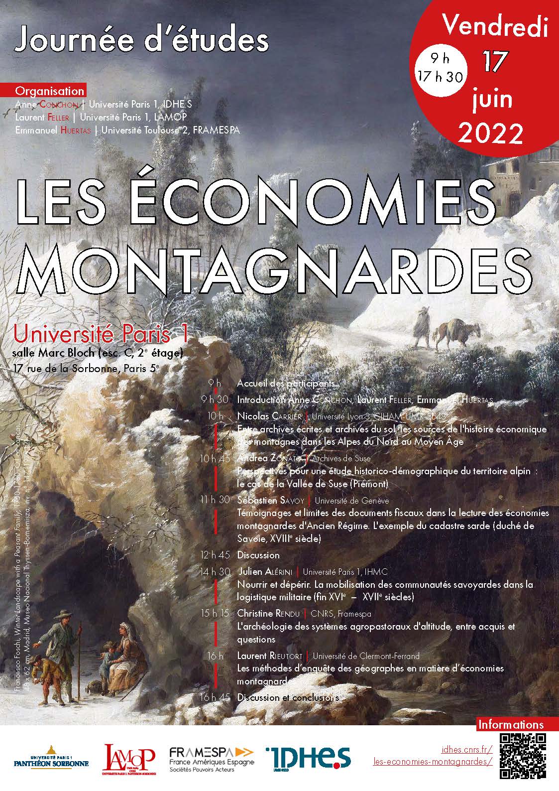 Economies montagnardes (affiche)